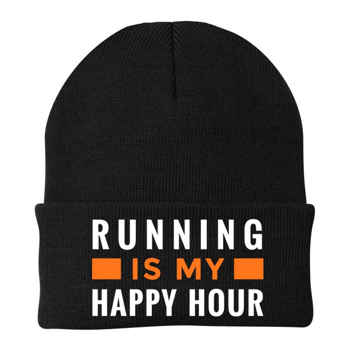 Running Is My Happy Hour Beanie