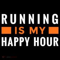 Running Is My Happy Hour Bag