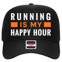 Running Is My Happy Hour Trucker Hat