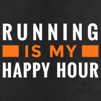 Running Is My Happy Hour Trucker Hat