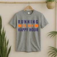 Running Is My Happy Hour T-Shirt