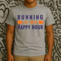 Running Is My Happy Hour T-Shirt