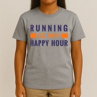 Running Is My Happy Hour T-Shirt