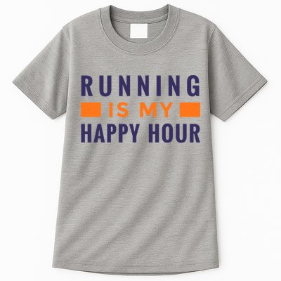 Running Is My Happy Hour Tall T-Shirt