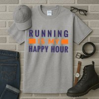 Running Is My Happy Hour Tall T-Shirt