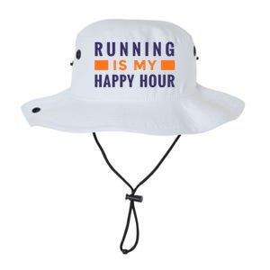 Running Is My Happy Hour Legacy Cool Fit Booney Bucket Hat