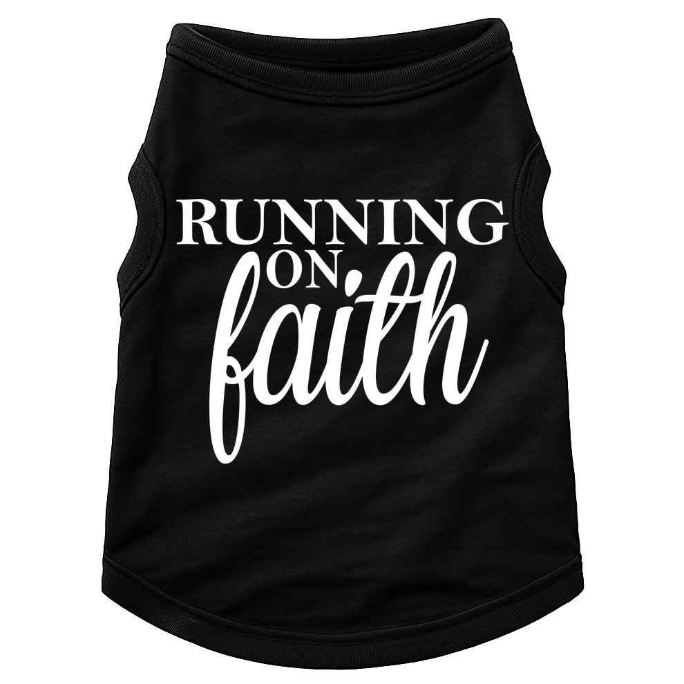 Running On Faith Doggie Tank