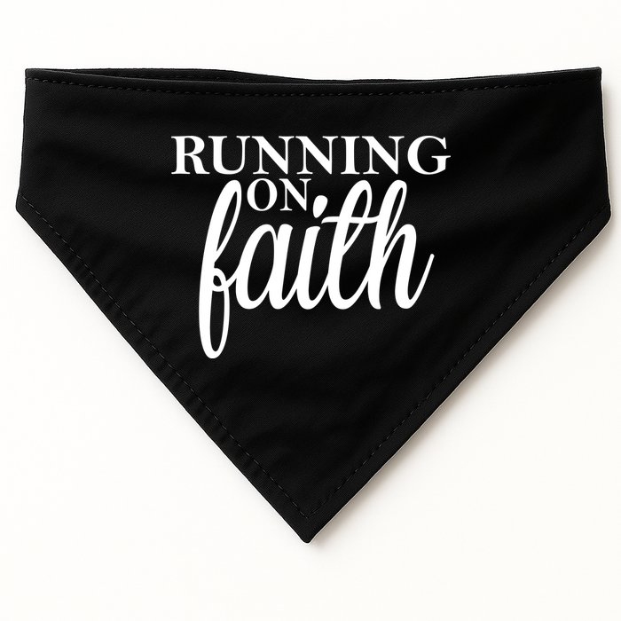 Running On Faith USA-Made Doggie Bandana