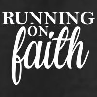 Running On Faith Golf Towel