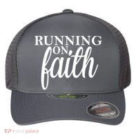 Running On Faith Flexfit Unipanel Trucker Cap