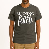 Running On Faith Tall T-Shirt