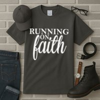 Running On Faith Tall T-Shirt