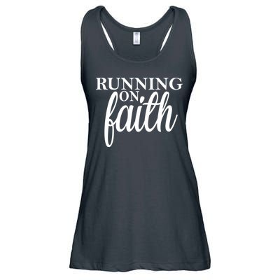Running On Faith Ladies Essential Flowy Tank