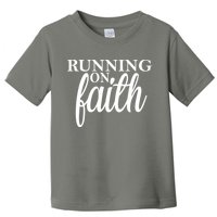 Running On Faith Toddler T-Shirt