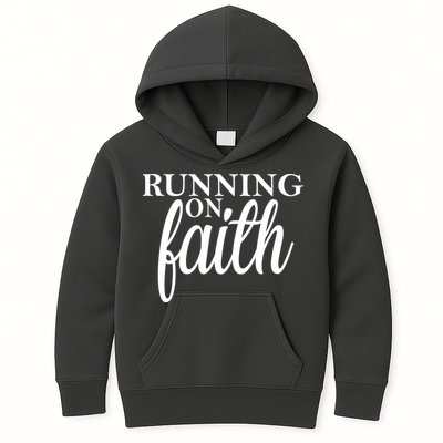 Running On Faith Kids Hoodie