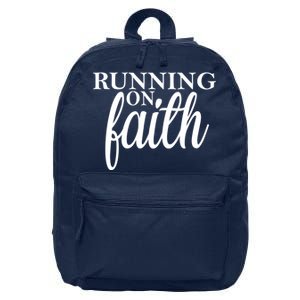 Running On Faith 16 in Basic Backpack