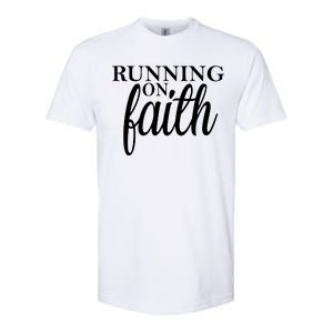 Running On Faith Softstyle® CVC T-Shirt