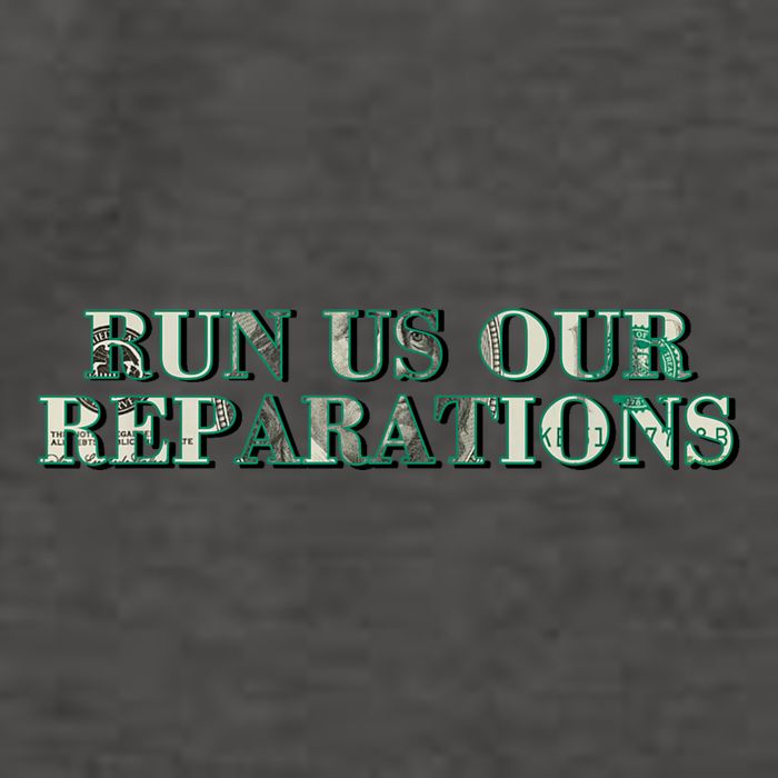 Run Us Our Reparations Vector Backpack