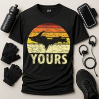 Retro Upper Peninsula UP Yours Yooper Pride Michigan Roots Performance Shirt
