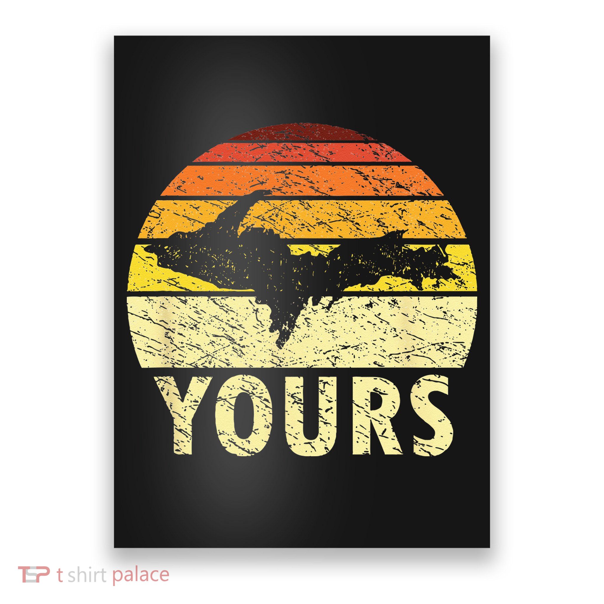 Retro Upper Peninsula UP Yours Yooper Pride Michigan Roots Poster