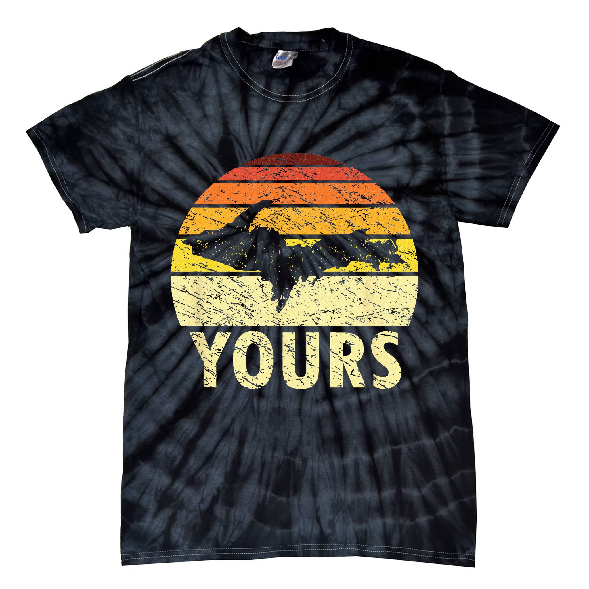 Retro Upper Peninsula UP Yours Yooper Pride Michigan Roots Tie-Dye T-Shirt