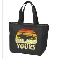 Retro Upper Peninsula UP Yours Yooper Pride Michigan Roots Zip Tote Bag