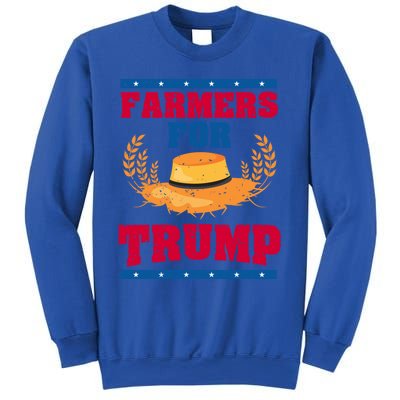 Republican Usa Pride Patriot Farmers For Trump Gift Sweatshirt