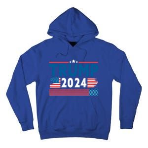 Republican Usa Pride Patriot Election Trump Flag Gift Tall Hoodie