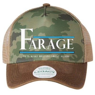 Reform Uk Party Nigel Farage Election Support Legacy Tie Dye Trucker Hat