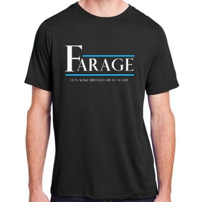 Reform Uk Party Nigel Farage Election Support Adult ChromaSoft Performance T-Shirt