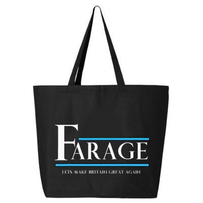 Reform Uk Party Nigel Farage Election Support 25L Jumbo Tote