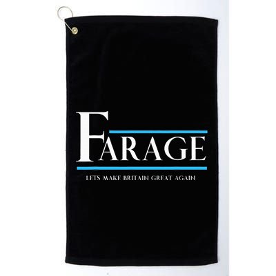 Reform Uk Party Nigel Farage Election Support Golf Towel