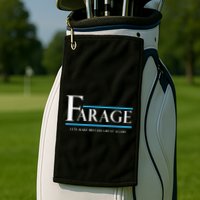 Reform Uk Party Nigel Farage Election Support Golf Towel