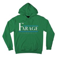 Reform Uk Party Nigel Farage Election Support Hoodie