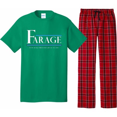 Reform Uk Party Nigel Farage Election Support Pajama Set