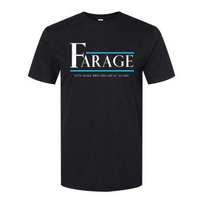 Reform Uk Party Nigel Farage Election Support Softstyle CVC T-Shirt