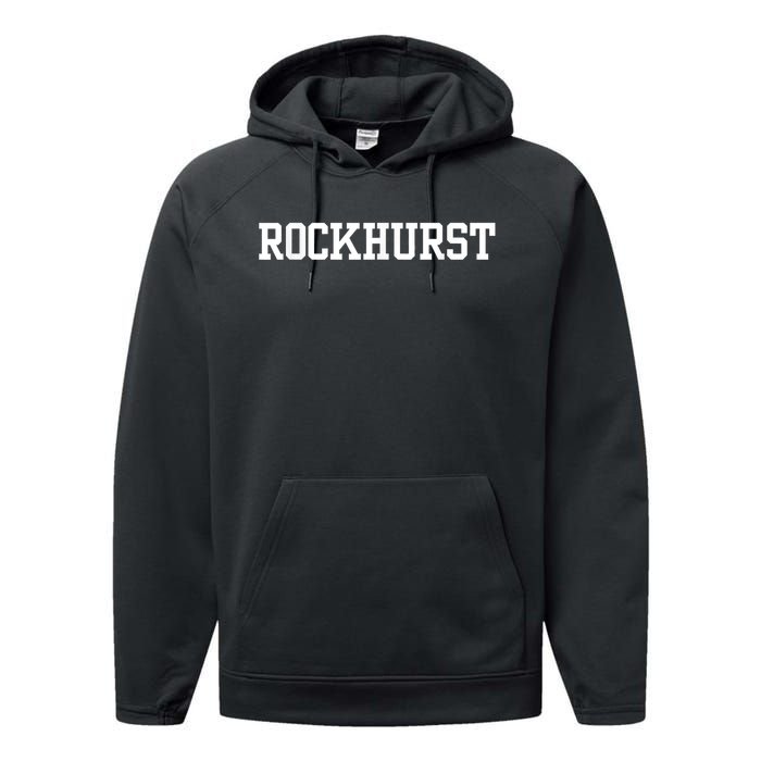 Rockhurst University Performance Fleece Hoodie