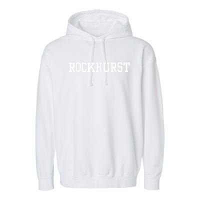 Rockhurst University Garment-Dyed Fleece Hoodie