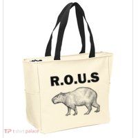 Rous Unusual Rodent Capybara Zip Tote Bag