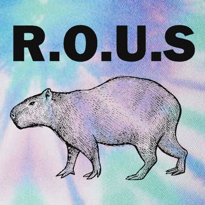 Rous Unusual Rodent Capybara Legacy Tie Dye Trucker Hat