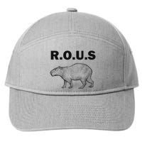 Rous Unusual Rodent Capybara 7-Panel Snapback Hat