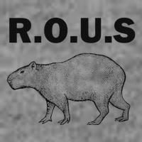 Rous Unusual Rodent Capybara 7-Panel Snapback Hat