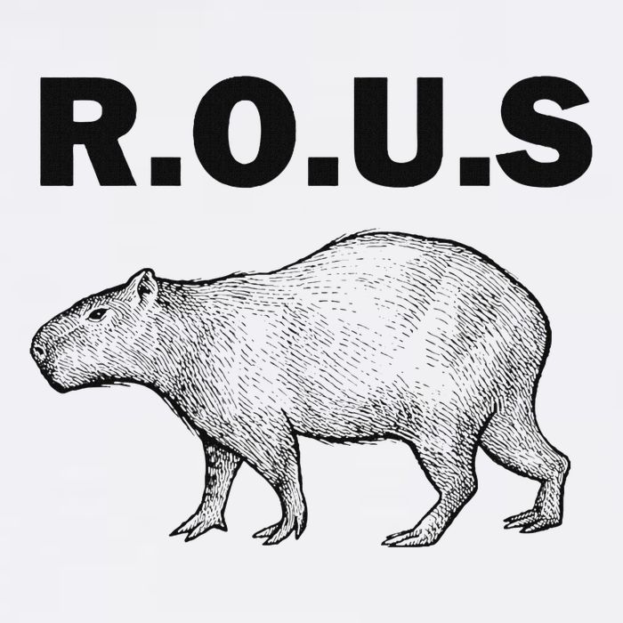 Rous Unusual Rodent Capybara T-Shirt