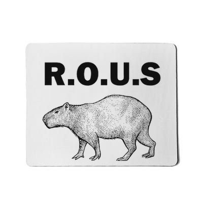 Rous Unusual Rodent Capybara Mousepad