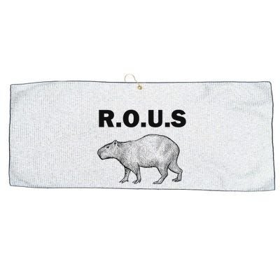 Rous Unusual Rodent Capybara Large Microfiber Waffle Golf Towel