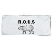 Rous Unusual Rodent Capybara Large Microfiber Waffle Golf Towel