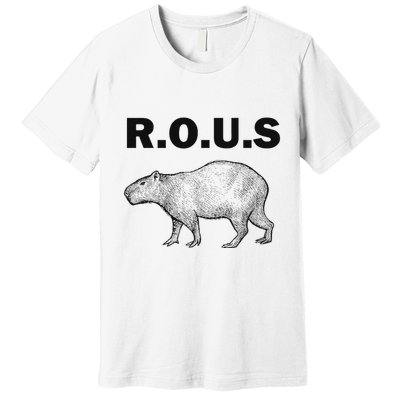 Rous Unusual Rodent Capybara Premium T-Shirt