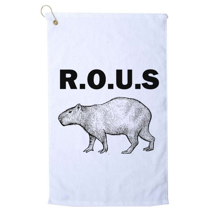 Rous Unusual Rodent Capybara Golf Towel