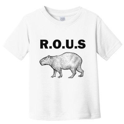Rous Unusual Rodent Capybara Toddler T-Shirt