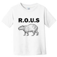 Rous Unusual Rodent Capybara Toddler T-Shirt